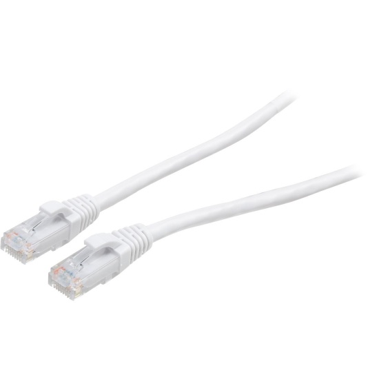 C2G Snagless Unshielded Cat6 Ethernet Network Cable - White - 3ft  Image