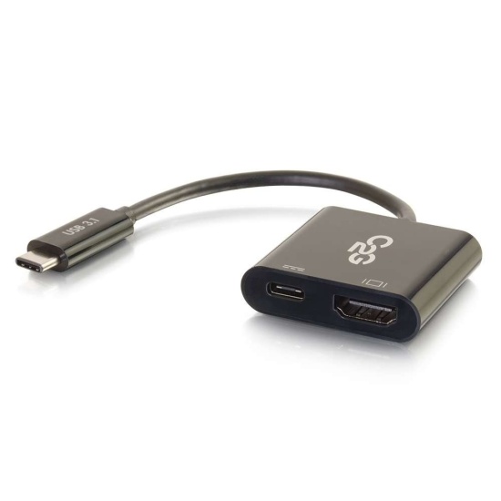 C2G USB-C to HDMI/USB-C Multiport 60W Adapter  Image