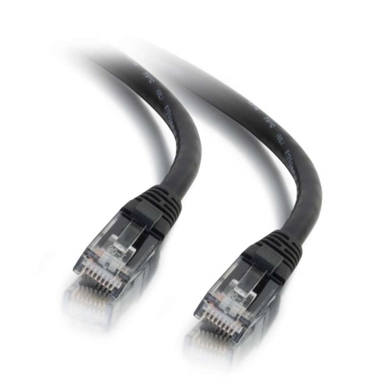 C2G Cat6 550MHz 2.1 Meter (7 FT) Snagless Networking Patch Ethernet Cable Black Image