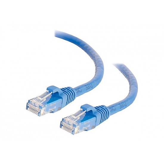 C2G Cat5E 350MHz Snagless Unshielded (UTP) Patch Cable 0.3 Meter Networking Cable Blue Image