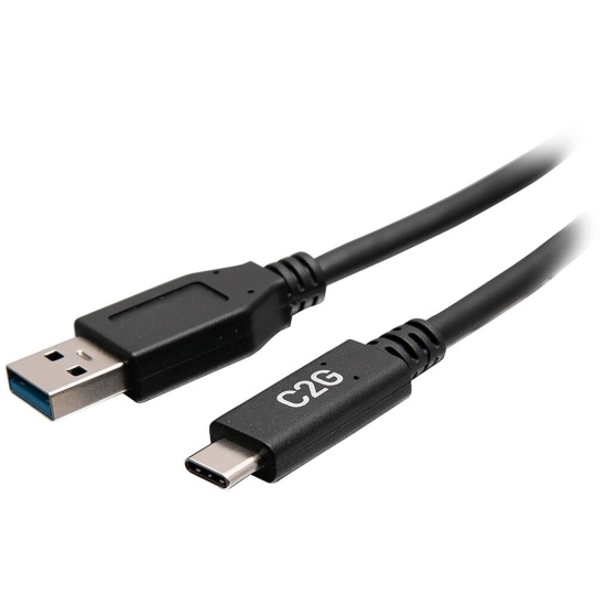 C2G 5Gbps USB-C to USB-A Cable - 1.5ft Image