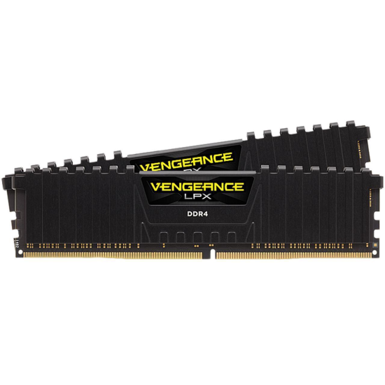 64GB Corsair Vengeance LPX DDR4 3600MHz CL18 Dual Memory Kit (2x32GB) - Black Image