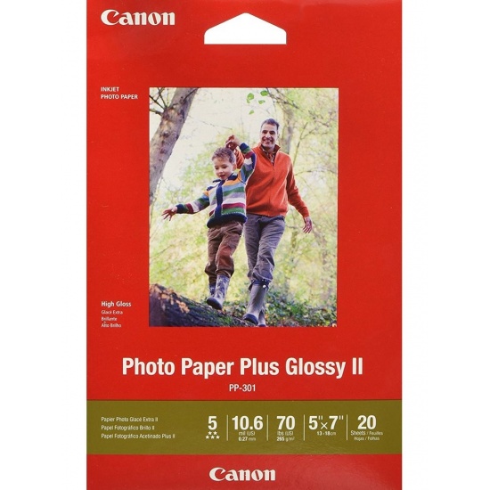 Canon Plus Glossy 5x7 Photo Paper Plus - 20 sheets Image