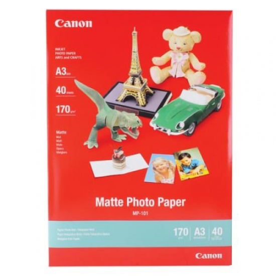 Canon Matte A3 11.7x16.5 Photo Paper - 40 sheets Image
