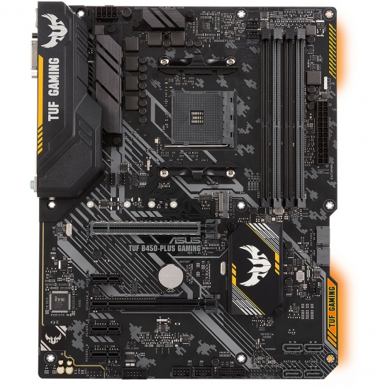 Asus TUF AMD B450 Micro ATX Plus Gaming DDR4-SDRAM Motherboard Image