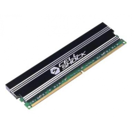2Gb CellShock DDR2 PC2-8000 1000MHz (4-4-4-12) Dual Channel kit *30-day warranty only* Image