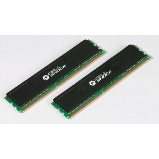 2GB CellShock DDR3 PC3-10666 (6-6-6) Dual Channel kit (Micron D9JNL chips) Image