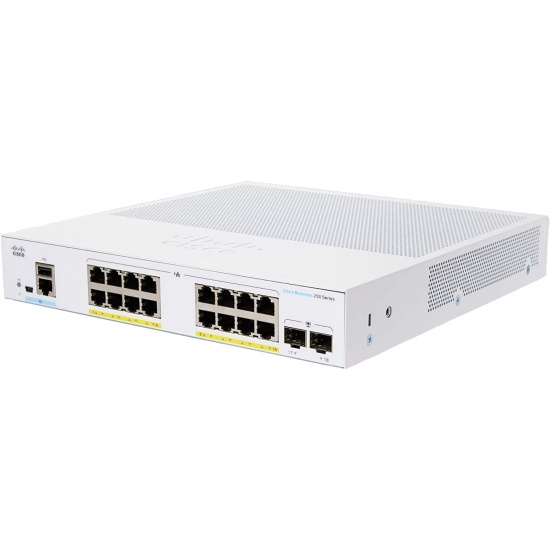 Cisco Business CBS250 Managed 16-port L3 Gigabit Ethernet (PoE) 1U Switch Image