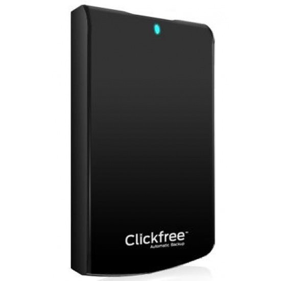 500GB Clickfree C2 Automatic Computer Backup Drive - USB3.0 Portable Edition Image