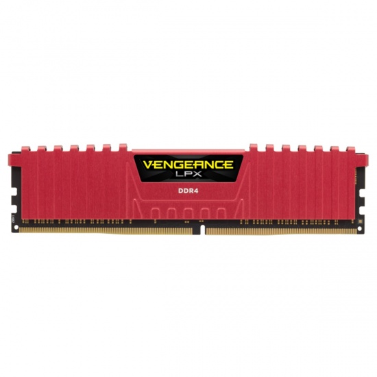 4GB Corsair Vengeance LPX DDR4 2400MHz PC4-19200 CL16 Memory Module - Red Image