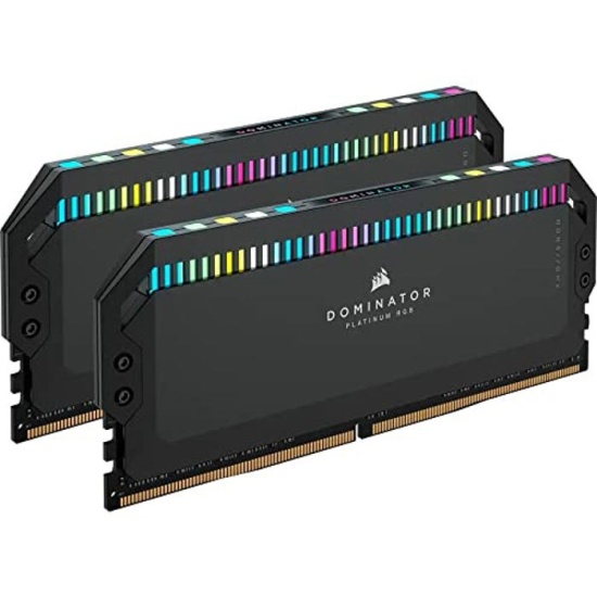 32GB Corsair Dominator Platinum RGB DDR5 6400MHz CL32 Dual Channel Kit (2x 16GB) Image
