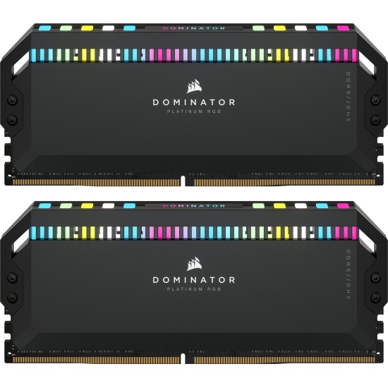 64GB Corsair Dominator Platinum RGB DDR5 5600MHz CL40 Dual Channel Kit (2x 32GB) Image