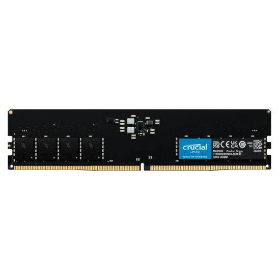 16GB Crucial DDR5 4800MHz PC5-38400 CL40 Single Memory Module Image
