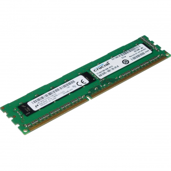 8GB Crucial DDR3 1600MHz PC3-12800 ECC Registered Memory Module Image