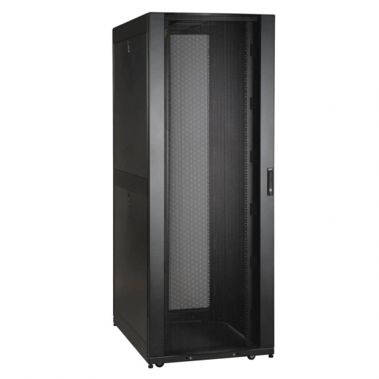 Tripp Lite 42U Rack Enclosure Server Cabinet - Threaded 10-32 Mounted Holes - Black Image