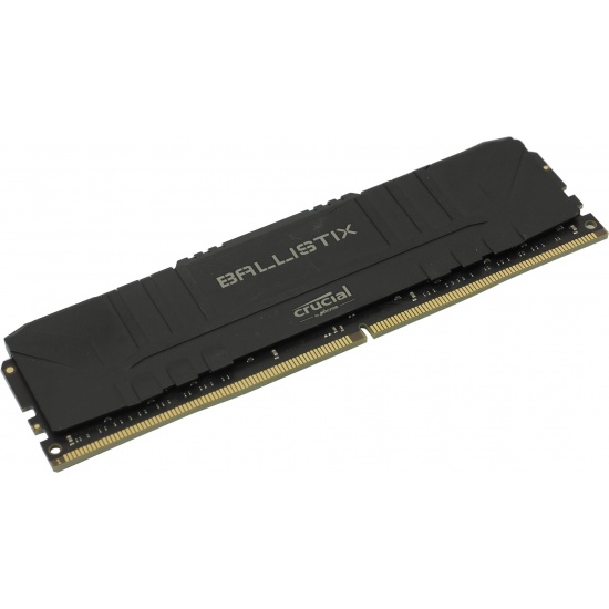 16GB Crucial Ballistix 2666MHz PC4-21300 CL16 1.35V DDR4 Memory Module - Black Image