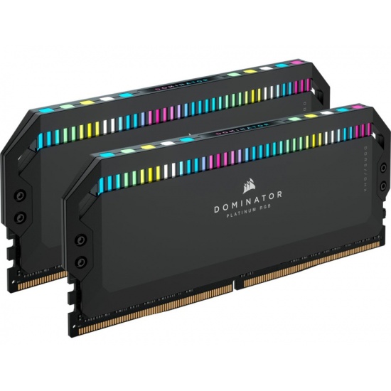 32GB Corsair Dominator Platinum DDR5 5600MHz CL36 Dual Memory Kit (2 x 16GB) - Black Image