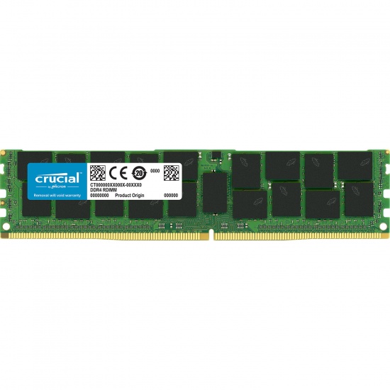 64GB Crucial DDR4 2666MHz PC4-21300 CL19 1.2V Memory Module Image