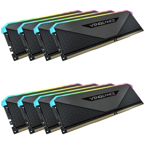 256GB Corsair Vengeance 3200MHz DDR4 Octuple Memory Kit (8 x 32GB) Image