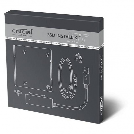 Crucial 2.5-inch Internal Solid State Drive Install Mounting Kit Image