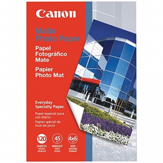 Canon Matte 4x6 Photo Paper - 120 sheets Image
