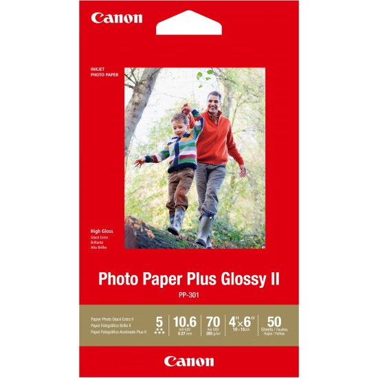 Canon Plus Glossy 4x6 Photo Paper Plus - 50 sheets Image