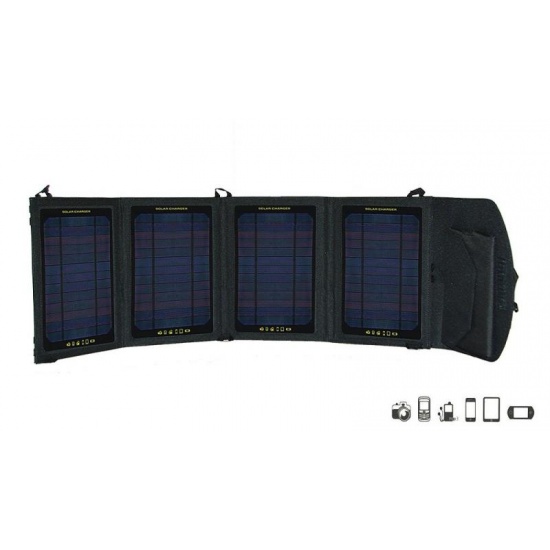 EyezOff SP8 Foldable Solar Panel Pack (14W Capacity) 5V/2.2A Output Image