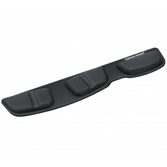 Fellowes Palm Support Keyboard Wrist Rest - Black - 4 Pack Image