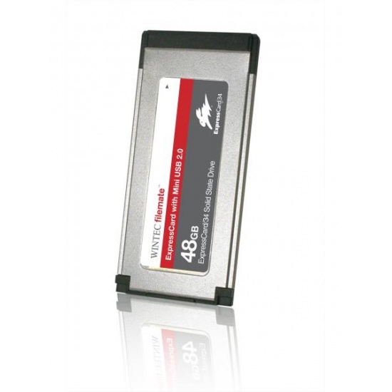 48GB FileMate SolidGO ExpressCard 34 Ultra SSD (w/mini USB port) Image