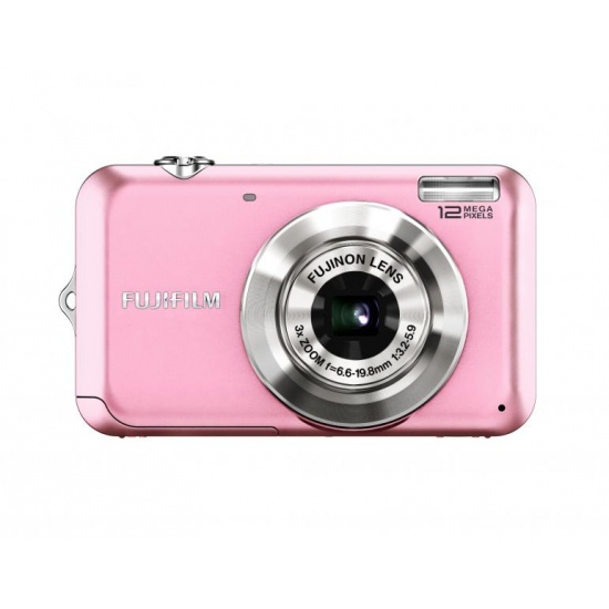 Fuji Finepix JV100 12 megapixel digital camera 3X optical zoom 2.7-inch LCD (Pink) Image