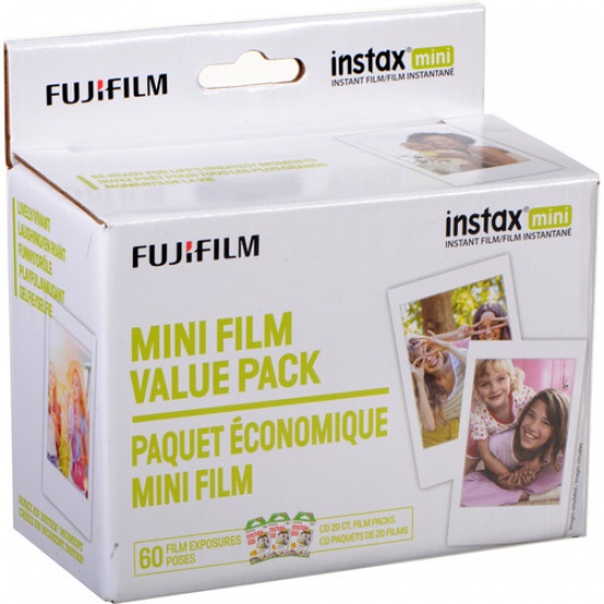 Fujifilm Instax Mini Film-60-W Image