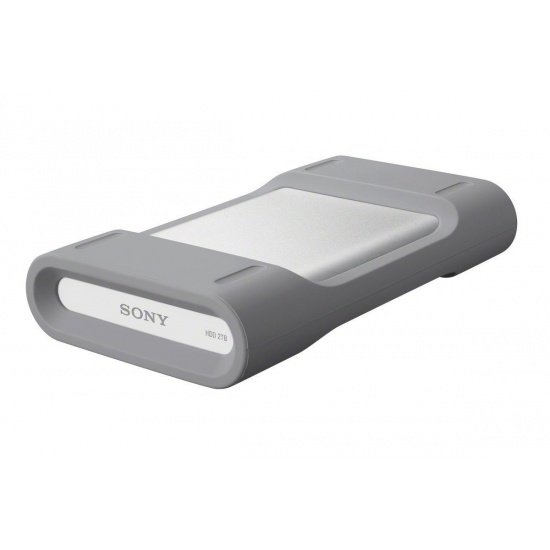 2TB Sony PSZ-HB2T Pro USB3.0 Thunderbolt External Hard Drive - Gray Image
