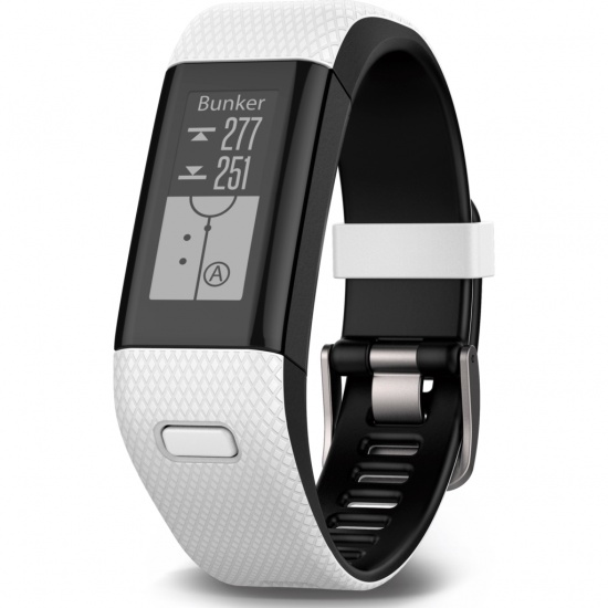 Garmin Approach X40 GPS Golf Watch With Lifetime Course Updates White/Black - Regular Fit Image