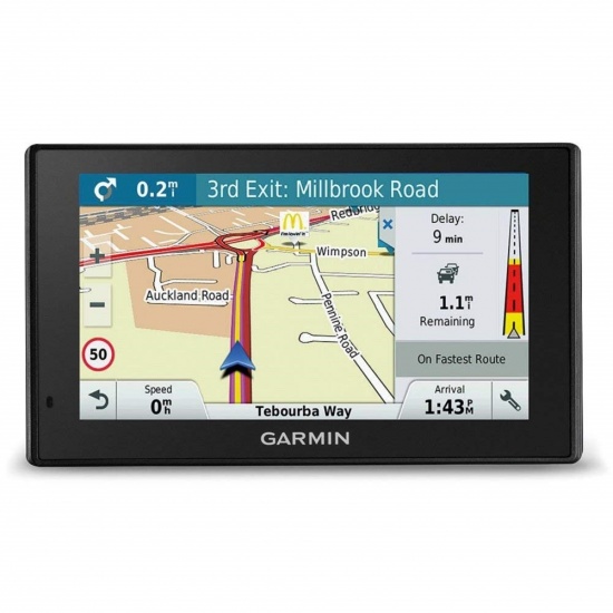 Garmin DriveSmart 51 LMT-S Satnav GPS UK/Ireland Maps Lifetime Maps - 5-inch Display - Live Traffic Image