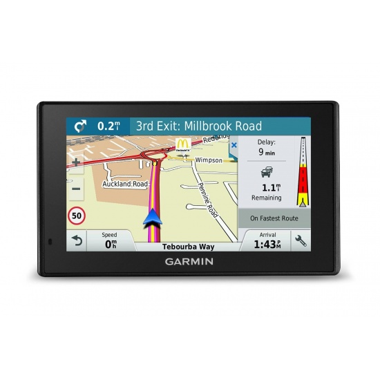 Garmin DriveSmart 50LMT-D Satnav GPS UK/Ireland Maps Lifetime Maps and Digital Traffic 5-inch Screen Image
