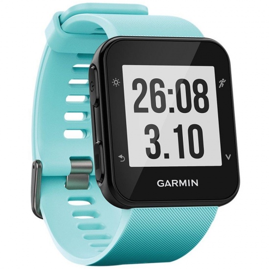 Garmin Forerunner 35 Fitness GPS Running Watch with HRM Frost Blue Edition Image