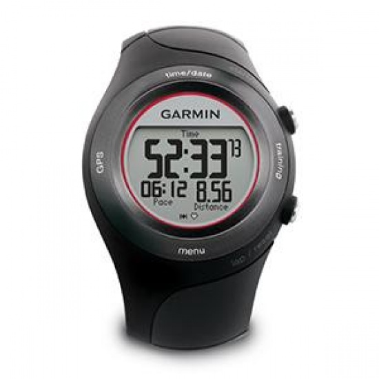 Garmin Forerunner 410 GPS fitness watch w/ USB ANT stick and wrist straps Image
