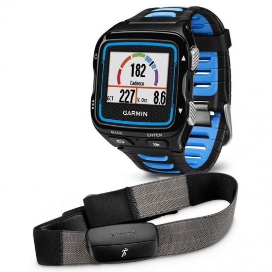 Garmin Forerunner 920XT Multisport GPS Fitness Watch with HRM-Run Black/Blue Image