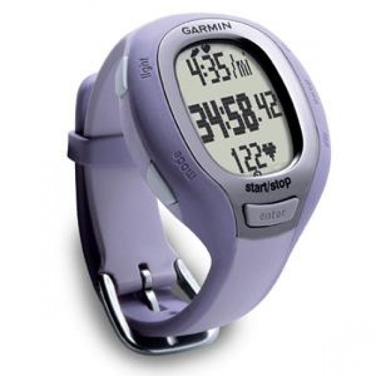Garmin FR60 Sport Watch w/ HRM, USB ANT Stick (Womens Lilac version) Image