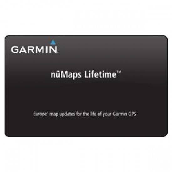 Garmin nuMaps Lifetime map updates Europe Image