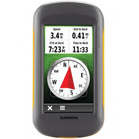 Garmin Montana 650 Waterproof Hiking GPS, 4-inch touchscreen, 5 megapixel camera Image