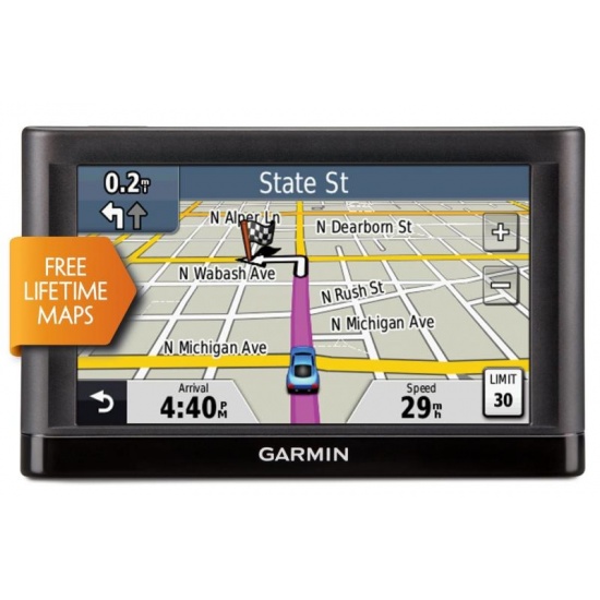 Garmin Nuvi 52LM GPS Satnav 5.0-inch touchscreen Western Europe maps with lifetime map update Image