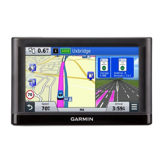 Garmin Nuvi 55 GPS Satnav 5.0-inch touchscreen Western Europe maps Image