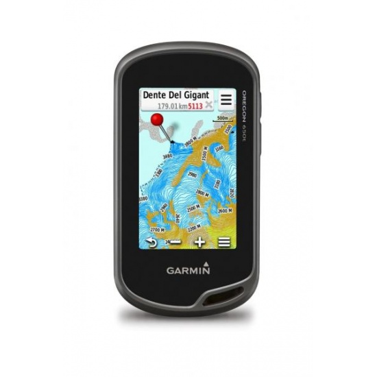Garmin Oregon 650T Outdoor Handheld GPS with 8MP camera (European Recreational + Worldwide Basemap) Image