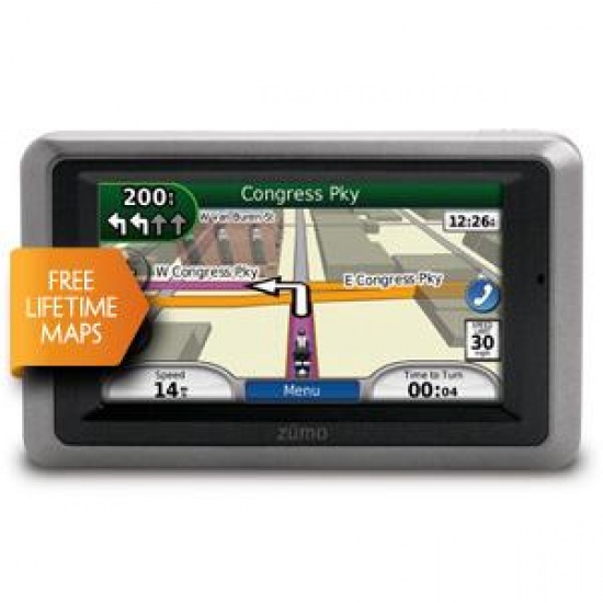 Garmin Zumo 660LM Motorcycle GPS with lifetime European map update, Bluetooth, 4.3-inch LCD Image