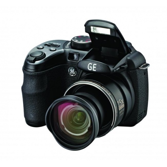 GE X500 16.0 megapixel digital camera 15X Optical zoom bundle (incl. 4GB SDHC card and bag) Image
