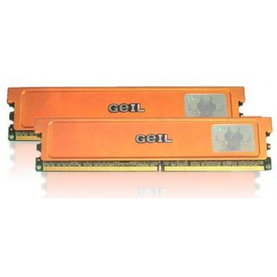 2Gb GeIL DDR2 PC2-8000 1000MHz CL4 Ultra Dual Channel kit Image