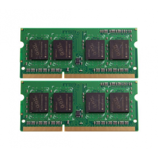 8GB GeIL DDR3 SO-DIMM 1066MHz CL7 Laptop Memory Upgrade Kit 2x 4GB 204 pins PC3-8500 (1.5V) Image