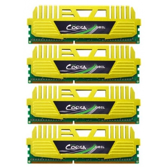 16GB GeIL DDR3 PC3-19200 2400MHz Evo Corsa CL10 (10-11-11-30) Quad Channel kit 4x4GB Image