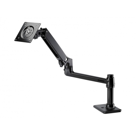 HP BT861AT Single Clamp Mount Monitor Arm - Up to 24-inch - Black Image
